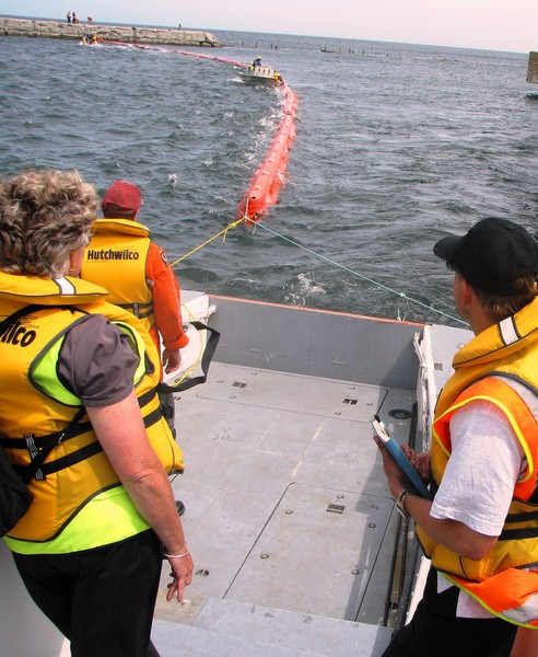 Gisborne's marine oil spill response team 